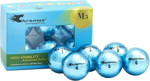 Chromax Metallic M5 �J���[�S���t�{�[�� 6���� �N���}�b�N�X ���^���b�N �S���t �{�[�� M5 Pack �a���� ���̓� �v���[���g �O�b�Y �V���o�[ �S�[���h �I�����W �u���[ �s���N �O���[�� �p�[�v�� �C