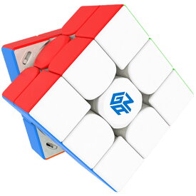 Gancube GAN 11 M Pro 磁気 スピードキューブ 競技用 ルービックキューブ 3x3 磁石 ガンキューブ GAN11MPro つや消し 内部 原色 ブラック ステッカーレス 3x3x3 白 磁石 公式 圧縮 マグネット 内蔵 キューブ 立体パズル スマートキューブ マジックキューブ