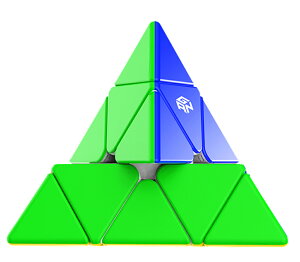 【3か月保証】GANCUBE GAN ピラミンクス スタンダード エンハンス UV 磁石 マグネット 搭載 ガン Pyraminx ピラミンクス キューブ ガンキューブ スピード ルービック キューブ ピラミッド 知育玩具
