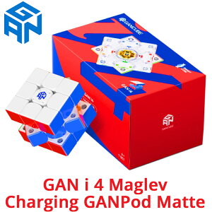 �y���K�i/3�����ۏ؁zGANCUBE GAN i 4 Maglev Charging GANPod Matte �K���L���[�u 3x3 �X�}�[�g�L���[�u �X�s�[�h�L���[�u ���C ���� �}�O���u ���[�r�b�N�L���[�u ���Z�p �A�v���A�� �[�d�|�b�h �}�b�g 