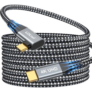 LDLrui USB C to C L P[u 30cm 90cm 1.8m 3m USBP[u 20Gbps f[^] [dP[u AhCh X}z iPhone ] 4K@60Hz E-marker`bv