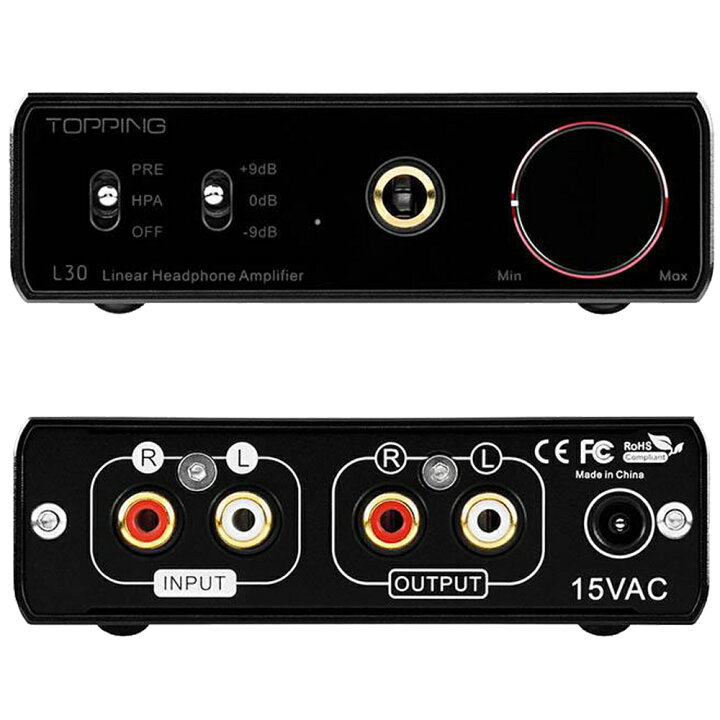 楽天市場】Topping L30 DAC ヘッドホンアンプ ハイレゾ プリアンプ 3