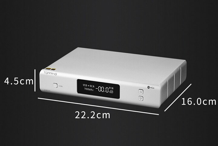 楽天市場】Topping D90SE フルバランス HIFI DAC ハイエンドモデル MQA 