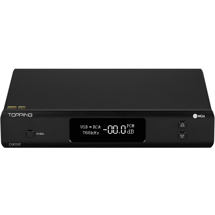 楽天市場】Topping D90SE フルバランス HIFI DAC ハイエンドモデル MQA 