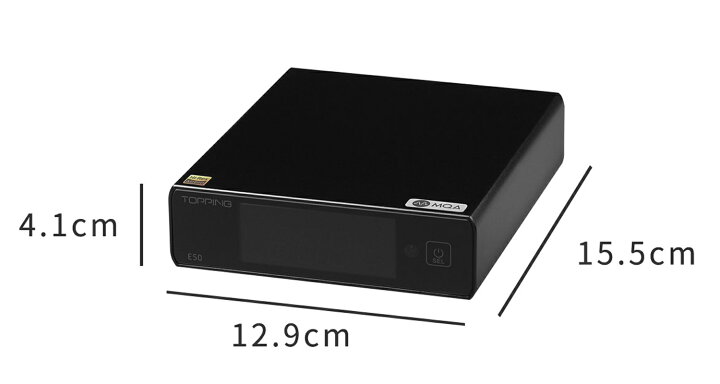楽天市場】Topping E50 ES9068AS搭載 DAC ハイレゾ ハイレゾオーディオ 