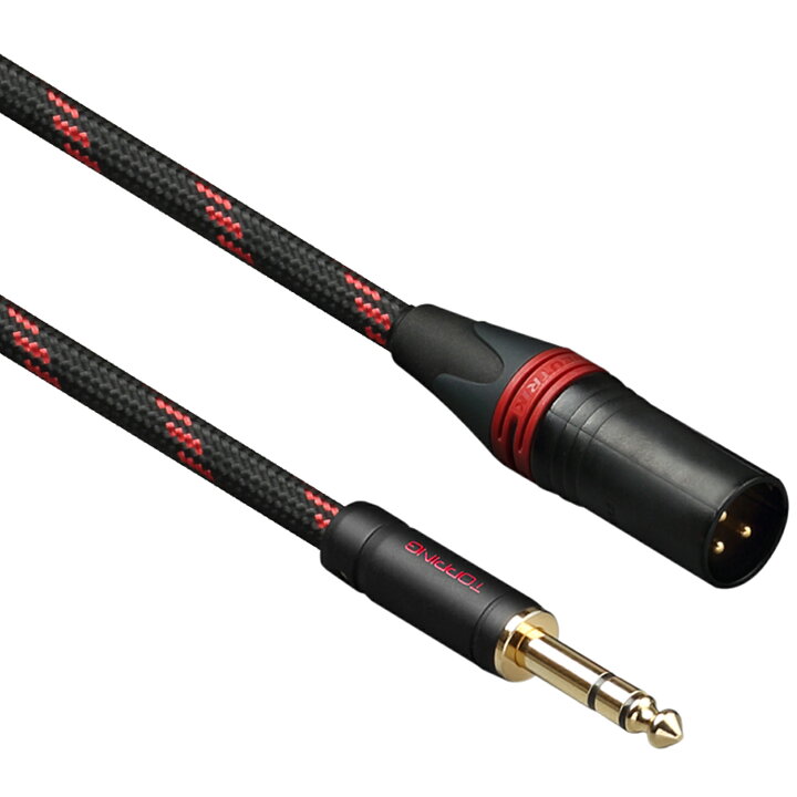 楽天市場】Topping TRS-XLRオス バランスケーブル 125cm 2本セット 