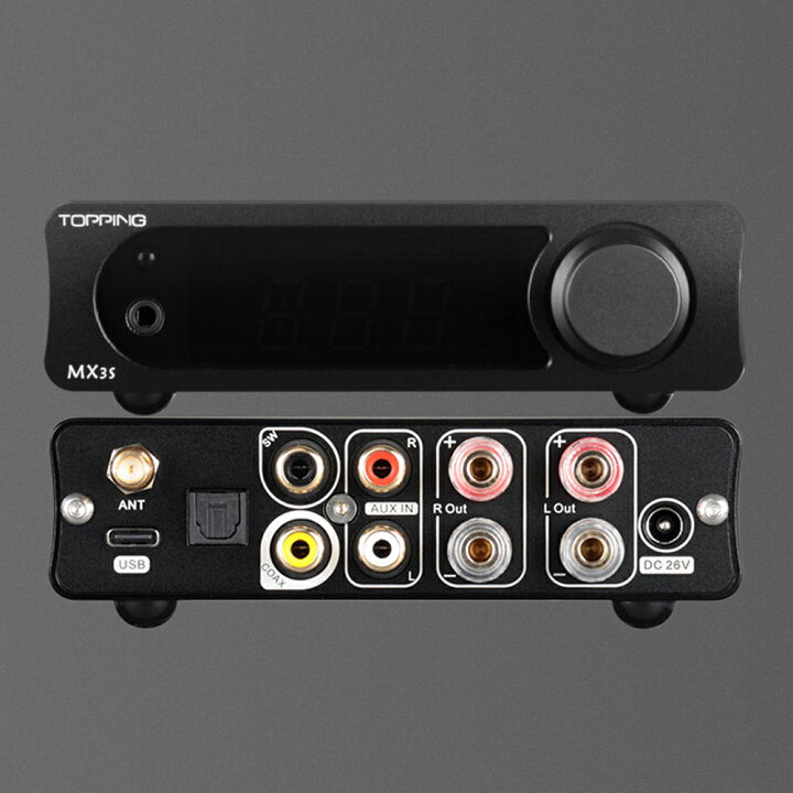 楽天市場】TOPPING トッピング MX3s クラス D パワーアンプ DAC 