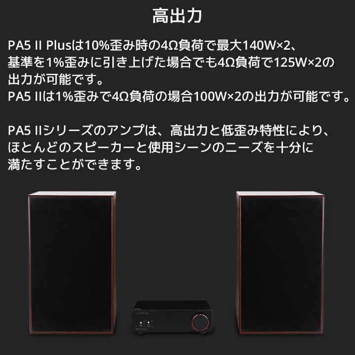 楽天市場】1年保証 Topping PA5 II Plus フルバランス クラスD パワー 