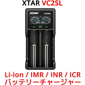 XTAR GNX^[ VC2SL `ECI Ni-MH Ni-CD [d Gl[v [d\ oCobe[ \ obe[`[W[ Li-ion IMR INR ICR 2Xbg QC3.0 }  [d USB ^CvC P6 P5