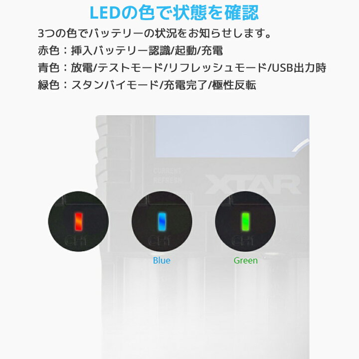 高速 急速充電池 正規品 セール XTAR エクスター 4スロット リチウムイオン IMR Ni-CD 充電器 Li-ion DRAGON VP4 Plus 本物 USB INR ICR NI-MH DRAGON VP4 Plus セール XTAR エクスター 高速 急速充電池 正規品 INR ICR NI-MH Ni-CD 充電器 Li-ion 本物 USB 4スロット リチウムイオン IMR