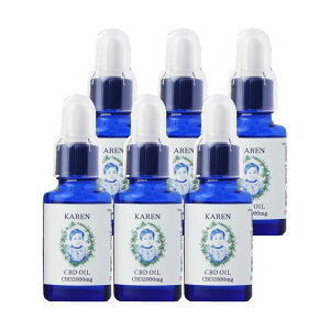 KAREN CBD OIL 20% CBD2000mg 10ml Zx L@IC qǂ q S u[hXyNg MCTIC i x N IC Tv Tvg wv XLPA e Mtg JirmC