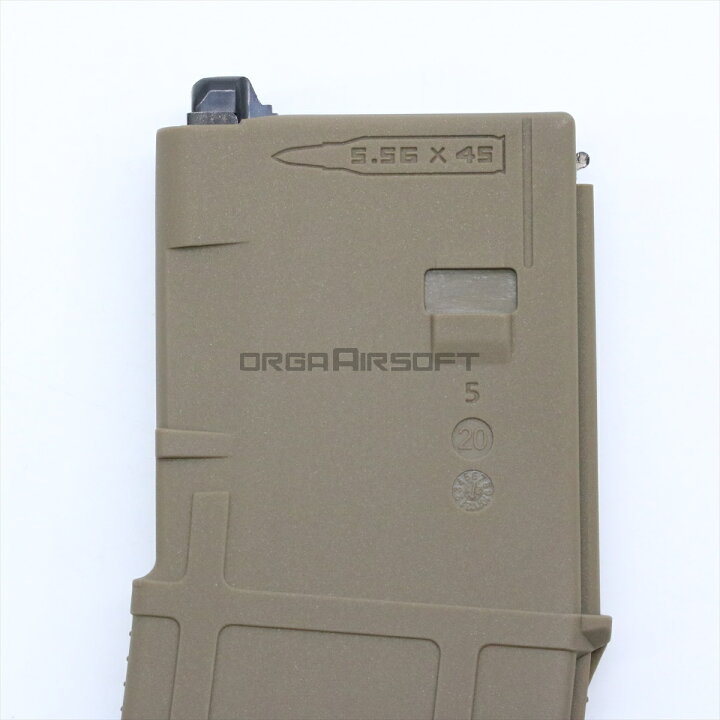 ORGA MAGPUL GEN3タイプ トレポン用マガジン FDE PTW エアガン オルガエアソフト ORGA マガジンフォロワー 10個入 MAGPUL GEN3タイプ トレポン用 マグプル オルガ エアガン