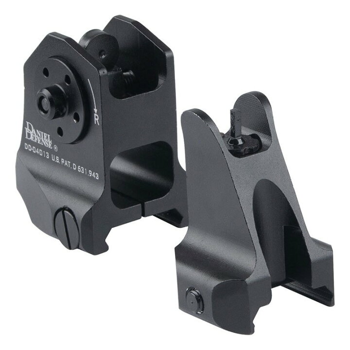 楽天市場】Daniel Defense タイプ フロント&リアサイト BK ダニエル 