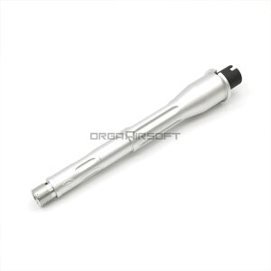 IRON AIRSOFT BAD�^�C�v 7.5�C���` 625�A���~�A�E�^�[�o���� MWS�p Silver �K�X�u�� �o�g���A�[���Y BAD556 �T�o�Q�[