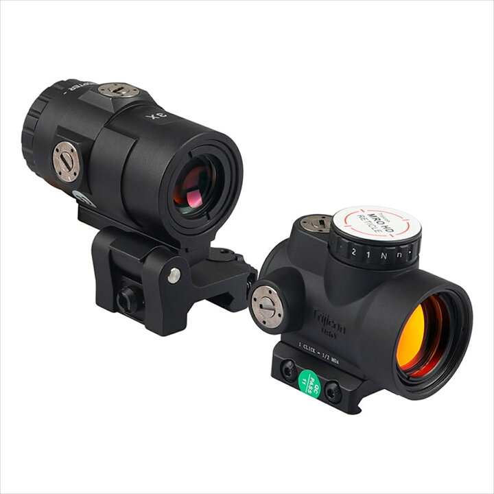 楽天市場】Trijicon MROタイプ ドットサイト / 3倍 マグニファイア 