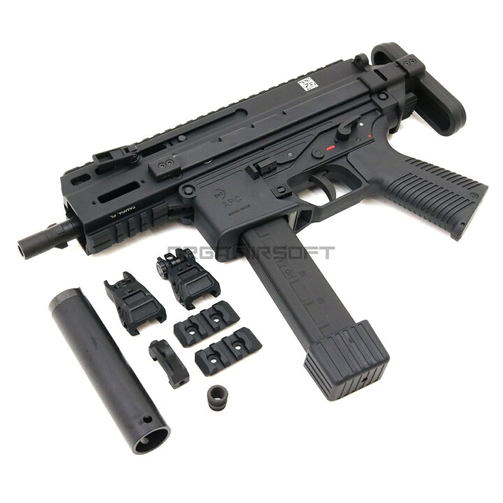 楽天市場】B&T AIR APC9K PRO CO2 ガスブローバック サブマシンガン BK 