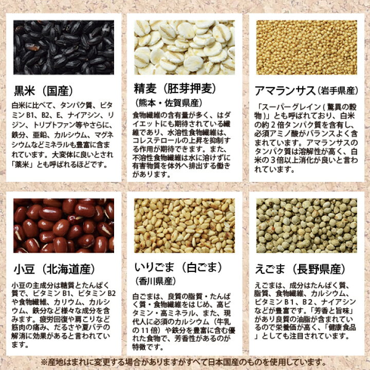 楽天市場】全て国産材料を使用!【リニューアル】おいしい十八穀米900g お得用! 全国一律送料無料! 18種全ての穀物100%国産 無添加 雑穀米 雑穀ブレンド 真空パック 計量スプーンプレゼント! : おがる 楽天市場店 楽天市場】全て国産材料を使用!【リニューアル】おいしい十八穀米900g お得用! 全国一律送料無料! 18種全ての穀物100%国産 無添加 雑穀米 雑穀ブレンド 真空パック 計量スプーンプレゼント! : おがる 楽天市場店