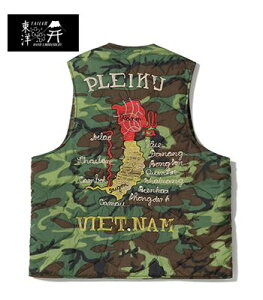 TAILOR TOYO �e�[���[���m �|���`�����C�i�[|�x�g�i���x�X�g�wVietnam Liner Vest PLEIKU�x�y�A���J�W�E�X�J�W�����zTT15634