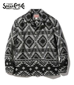 SUGAR CANE シュガーケーン ネイティブアメリカン|ウールブランケット|ジャケット『NATIVE AMERICAN WOOL BLANKET JACKET』【アメカジ・ワーク】SC15223