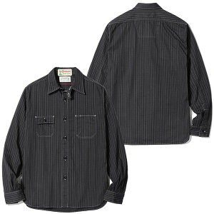 SUGAR CANE FICTION ROMANCE VK[P[ |EHobVXgCv|[NVcw8.5oz. WABASH STRIPE WORK SHIRTxyAJWE[NzSC29585