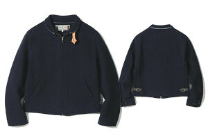SUGAR CANE×Mr.FREEDOM SUBMARINER 26oz.�E�[�������g��|�o���N�[�_�w26oz.WOOL MELTON BARRACUDA SUBJACKET�x�y�A���J�W�E�~���^���[�zSC15637