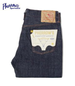PHERROW'S フェローズ バッファローホーンステッチ|13.5oz.|66MODEL『タイトフィットジーンズ』【アメカジ・デニム】466SW(Denim)(std-jeans-pherrows)
