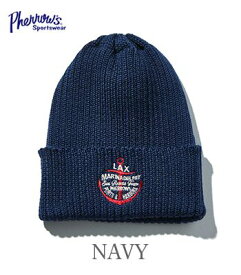 PHERROW'S フェローズ ウール|ニットキャップ|ワッチキャップ 『U.S.NAVY WATCH CAP』【アメカジ・キャップ】22W-PMKC1