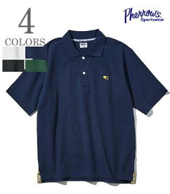 PHERROW'S フェローズ USメンフィスコットン|鹿の子|クリングカラー|ポロシャツ『Cling-Collar POLO SHIRT』【POLO・アメカジ】PPS1