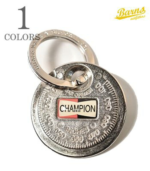 Button Works ボタンワークス キーホルダー|真鍮|プラグギャップゲージ『CHAMPION Spark Plug Key Fob』【アメカジ・ワーク】BW-0113(Keychain)