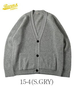 BARNS �o�[���Y �Дȕ҂�|�k�O���H|�E�[���j�b�g|�J�[�f�B�K���wDaily Wool Knit Cardigan�x�y�A���J�W�E�J���b�W�zBR-25376