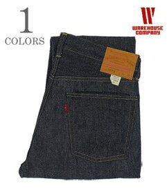 WAREHOUSE ウエアハウス 13.5oz|バナーデニム|テーパードスリム|ノンウォッシュ『Lot.900XX TAPERED SLIM』【アメカジ・ワーク】900XX(Denim)(std-jeans-warehouse)
