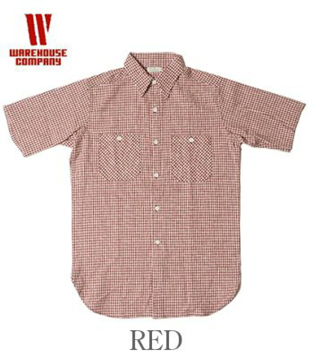 楽天市場】WAREHOUSE ウエアハウス 半袖|コットンリネン|ギンガム 
