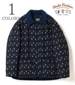 STUDIO D'ARTISAN �X�e���f�B�I�_���`�U�� ���R|�C���f�B�S��|�h���q|���ȃW���P�b�g�w���R INDIGO SASHIKO JACKET�x�y�A���J�W�E���[�N�z4597