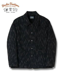 STUDIO D'ARTISAN �X�e���f�B�I�_���`�U�� �R|�E�[���t���[�X|�r�[�`�N���X�W���P�b�g�w�R�� BEACH CLOTH JACKET�x�y�A���J�W�E���[�N�z4616