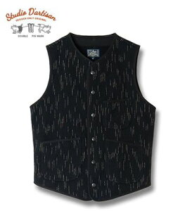 STUDIO D'ARTISAN �X�e���f�B�I�_���`�U�� �R|�E�[���t���[�X|�r�[�`�N���X�x�X�g�w�R�� BEACH CLOTH VEST�x�y�A���J�W�E���[�N�z4617