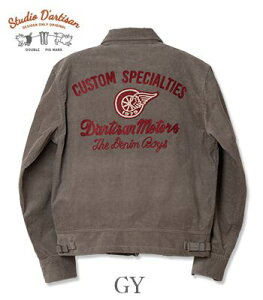 STUDIO D'ARTISAN �X�e���f�B�I�_���`�U�� �h�J|�R�[�f�����C�W���P�b�g�wDartisan Motors CORDUROY JACKET�x�y�A���J�W�E���[�N�z4625