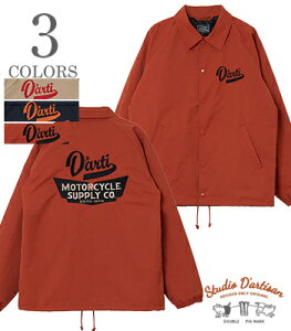 STUDIO D'ARTISAN �X�e���f�B�I�_���`�U�� �h�J|���N�����N���X|�R�[�`�W���P�b�g�wMOTORCYCLE 60/40 CLOTH COACH JACKET�x�y�A���J�W�E�J���b�W�z4643