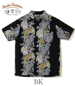 STUDIO D'ARTISAN �X�e���f�B�I�_���`�U�� ����|�R�b�g��|�A���n�V���c�wTORNADO PIG Aloha Shirt�x�y�A���J�W�E�A���n�z5721