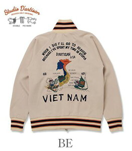 STUDIO D'ARTISAN �X�e���f�B�I�_���`�U�� �h�J|�g���b�N�W���P�b�g|�W���[�W�wVIET NAM TRACK JACKET�x�y�A���J�W�E�J���b�W�z8192