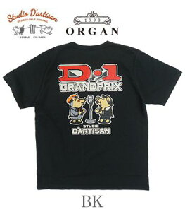 STUDIO D'ARTISAN �X�e���f�B�I�_���`�U�� ORGAN�ʒ�|���萶�Y|USA�R�b�g��|Made in Japan|����|�v�����gTEE�wD-1 GRAND PRIX SST�x�y�A���J�W�E�J���b�W�zSDOG-004