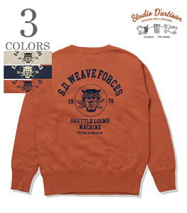 STUDIO D'ARTISAN �X�e���f�B�I�_���`�U�� �ۓ�|��V�K�[�b�g|�N���[�l�b�N|�X�E�F�b�g�wS.D. WEAVE FORCES SWEAT�x�y�A���J�W�E�~���^���[�z8156A