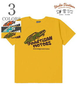 STUDIO D'ARTISAN �X�e���f�B�I�_���`�U�� Made in JAPAN|����|�݂�҂�|�v�����gTEE�wDARTISAN MOTORS TSURI-AMI SST�x�y�A���J�W�E�J���b�W�z8165A