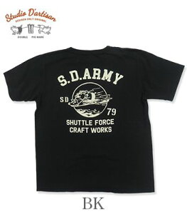 STUDIO D'ARTISAN �X�e���f�B�I�_���`�U�� USA�R�b�g��|Made in JAPAN|����|�v�����gTEE�wS.D.ARMY SST�x�y�A���J�W�E�~���^���[�z8182B