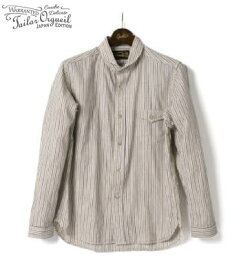 ORGUEIL オルゲイユ インディゴストライプ|ショールカラーシャツ『Stripe Shawl Collar Shirt』【アメカジ・ワーク】OR-5007E(Long sleeve shirt)