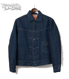 ORGUEIL オルゲイユ 10周年|セルビッジデニム|1stタイプ|デニムジャケット『Natural Indigo Denim Jacket』【アメカ ジ・ワーク】OR-4237(Other jacket)