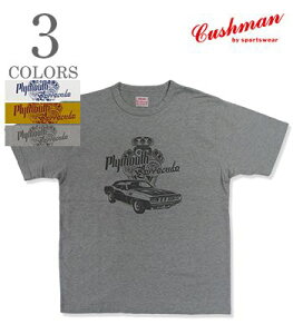 CUSHMAN �N�b�V���}�� ����|40�ԑo��|���T�C�N���R�b�g��|�v�����gT�V���c�wRECYCLE COTTON TEE BARRACUDA�x�y�A���J�W�E�J���b�W�z26869