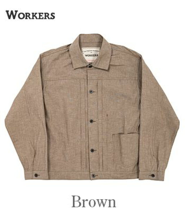楽天市場】WORKERS ワーカーズ 5oz.シャンブレー|ワークジャケット 