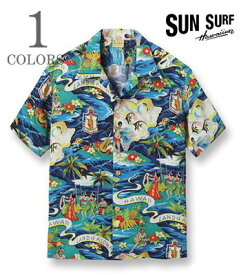 SUN SURF サンサーフ HALE HAWAII|スペシャルエディション|ランドオブアロハ|23Model『LAND OF ALOHA』【アロハ・洋柄】SS39059