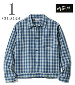 UNION SUPPLY ���j�I���T�v���C �p���J�`�F�b�N|�V���c�u���E�X�wPALAKA CHECK SHIRT BLOUSE�x�y�A���J�W�E���[�N�zUS15901
