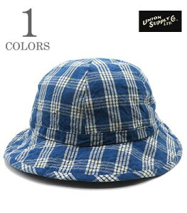 UNION SUPPLY ���j�I���T�v���C �p���J�`�F�b�N|�n�b�g�wPALAKA CHECK HAT�x�y�A���J�W�E���[�N�zUS02883